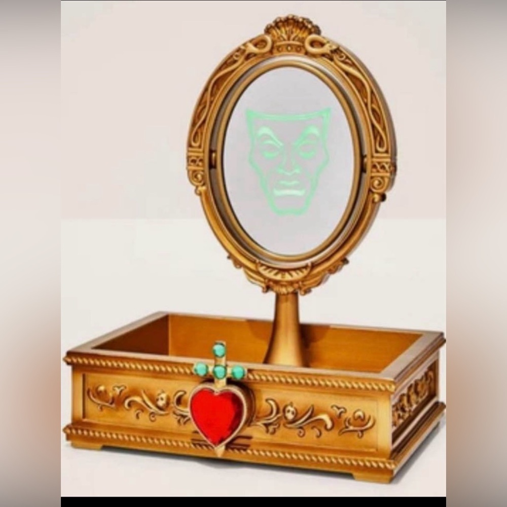 Disney Villains Evil Queen Magic Mirror Vanity Tray Gold (Bath & Body Works) - Picture 5 of 9